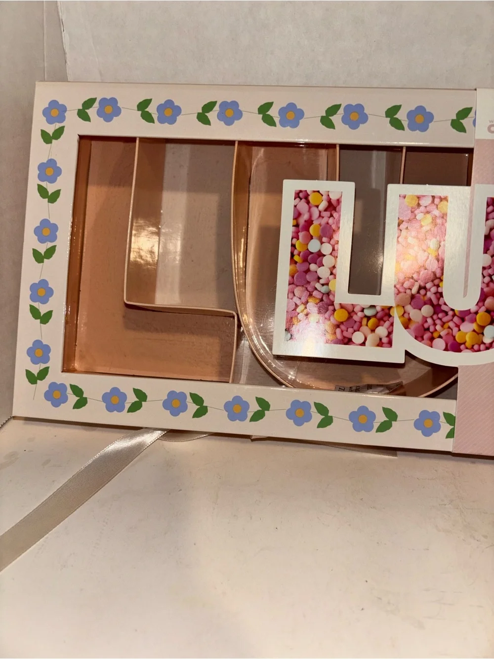 Celebrate! LUVU Pink Party Gift Box - Food Safe Disposable Tableware-New